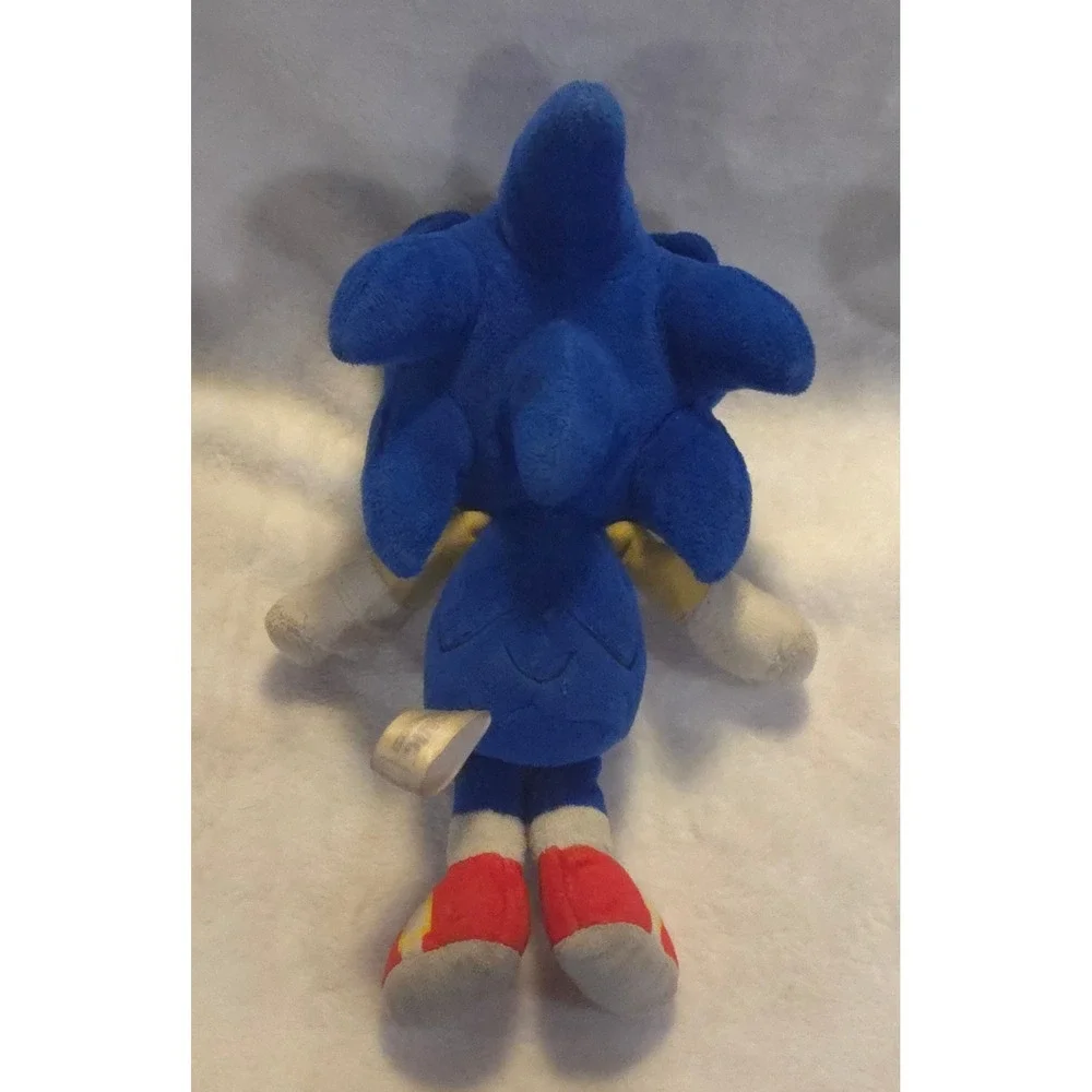 Sonic the Hedgehog Plush Toy Sega Blue Video Game Character 9.5 Inch